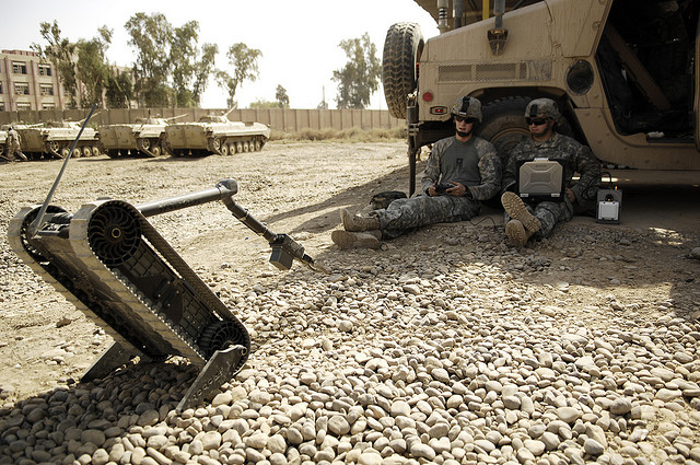 robot irak