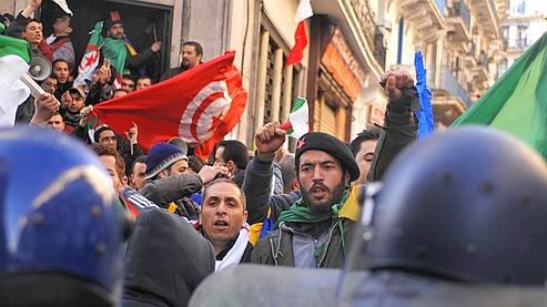 APTOPIX Algeria Banned Protest