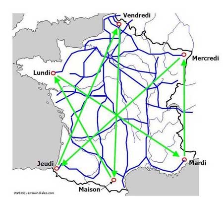 carte routier
