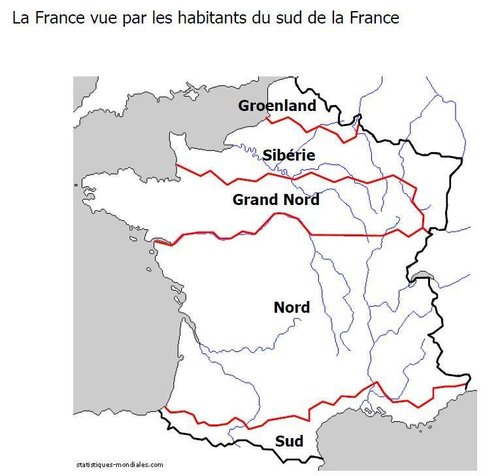 carte Sudistes