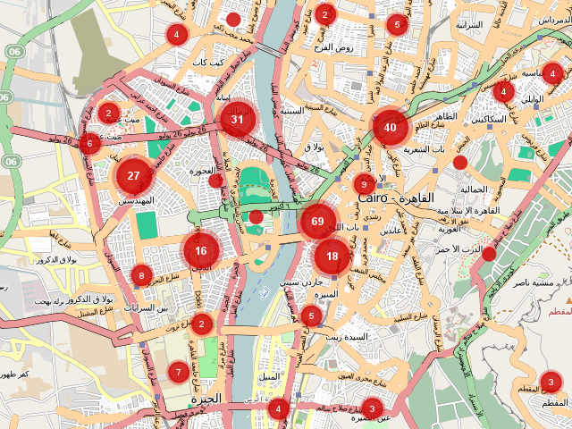 Harass map