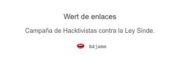 Wert de enlaces